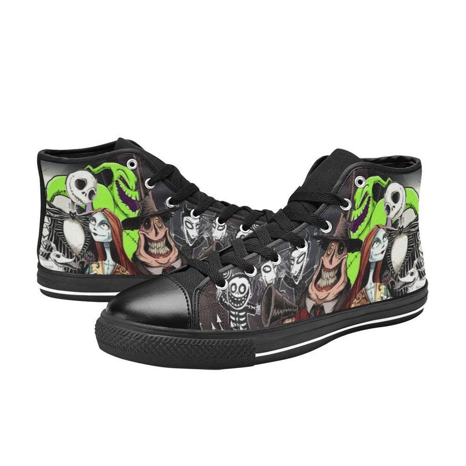 The Nightmare Before Christmas High Top Shoes Sneakers