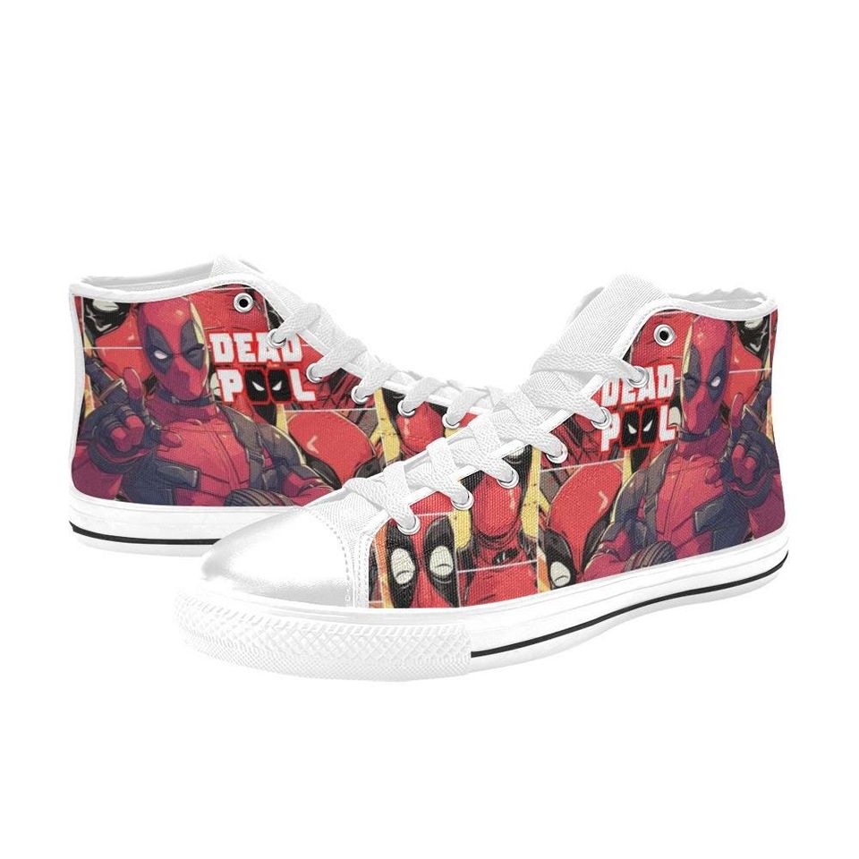 Deadpool High Top Shoes Sneakers