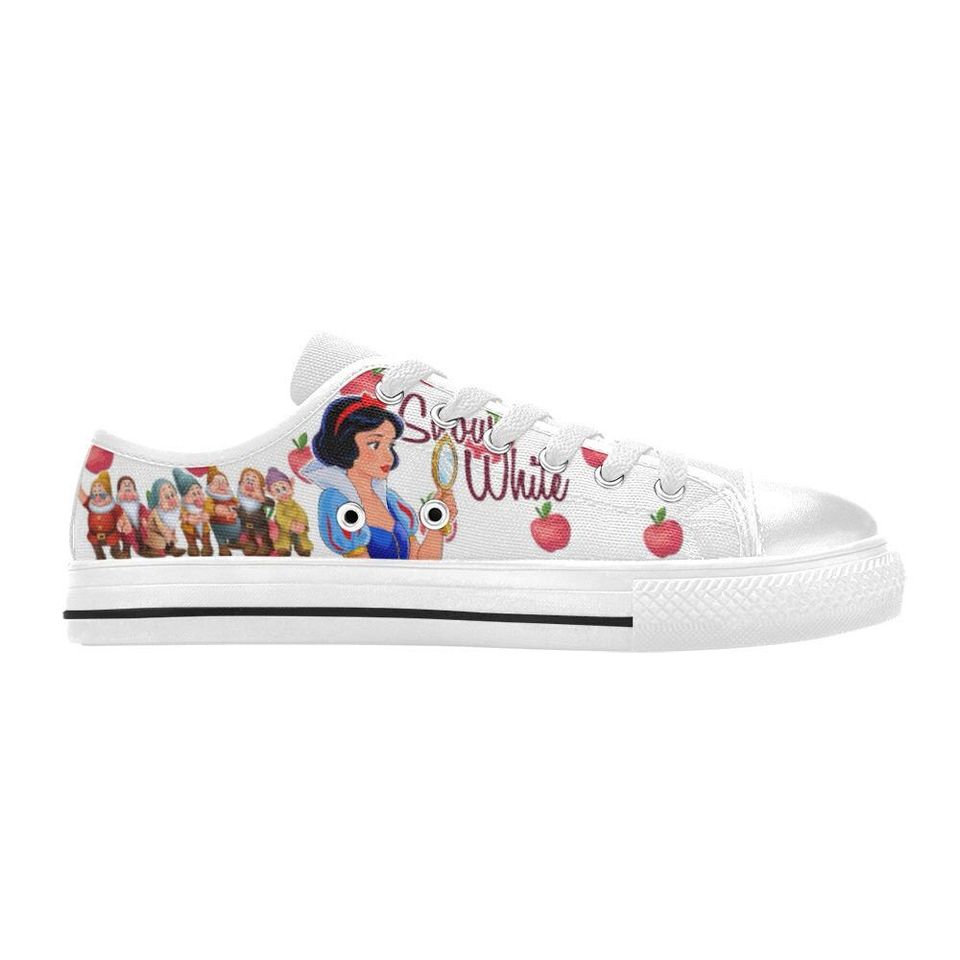 Snow White Low Top Shoes Sneakers