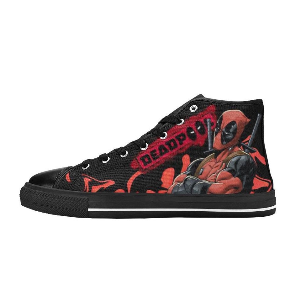 Deadpool High Top Shoes Sneakers