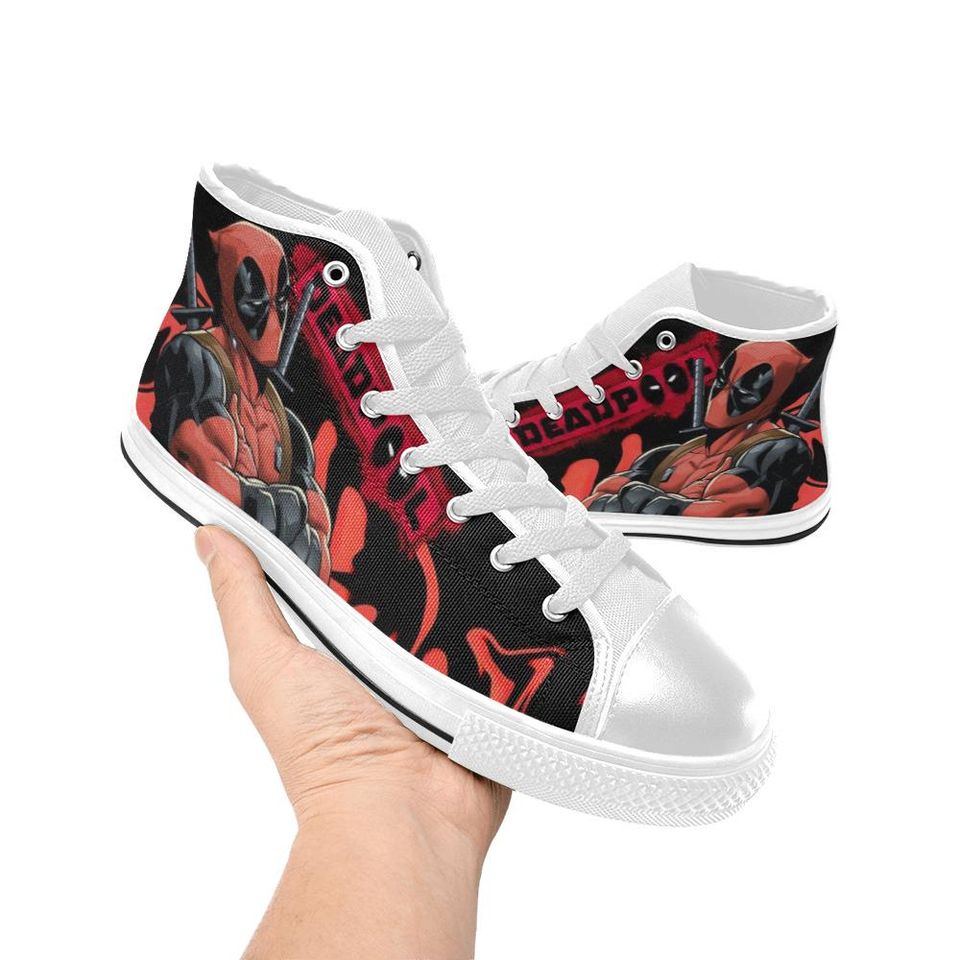 Deadpool High Top Shoes Sneakers