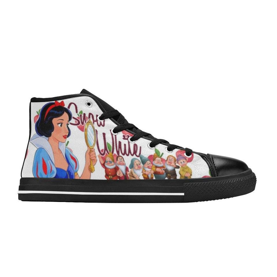 Snow White High Top Shoes Sneakers