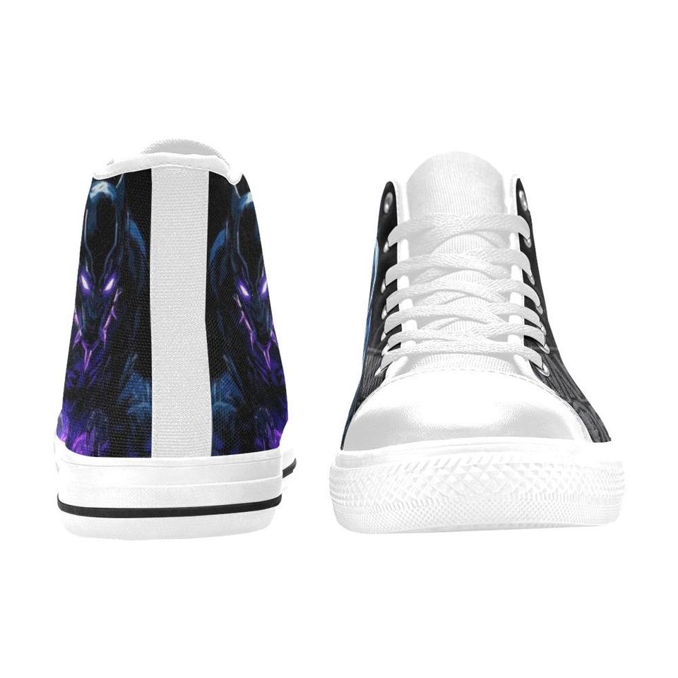 Black Panther High Top Shoes Sneakers
