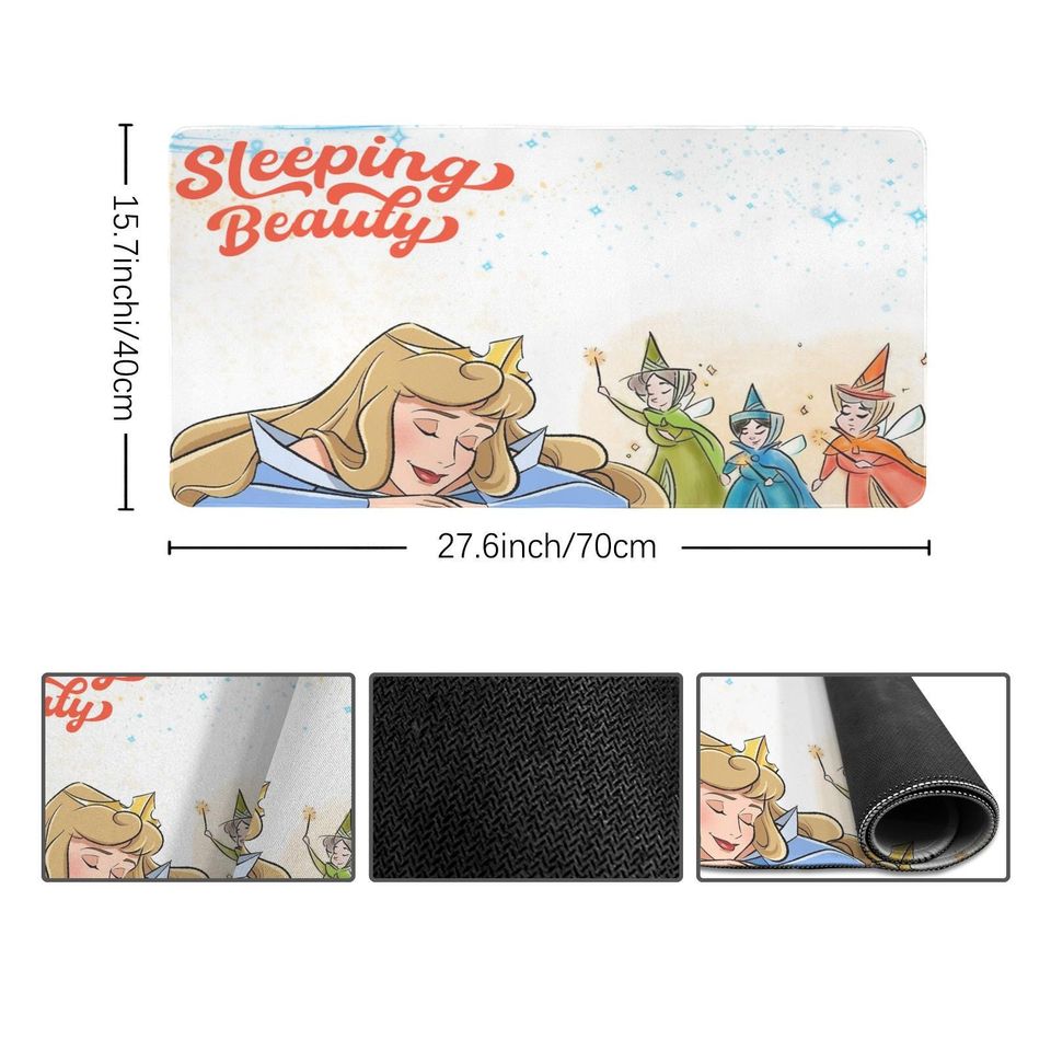 Sleeping Beauty Desk mats, Accessories Gifts