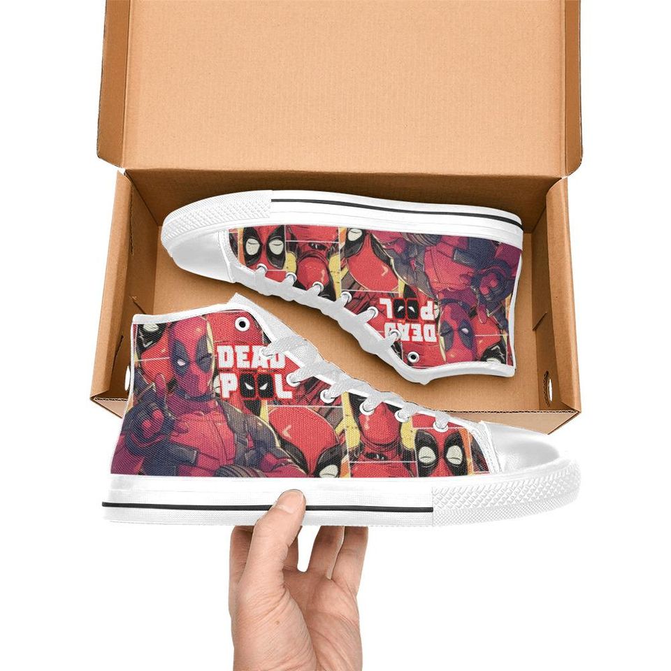 Deadpool High Top Shoes Sneakers