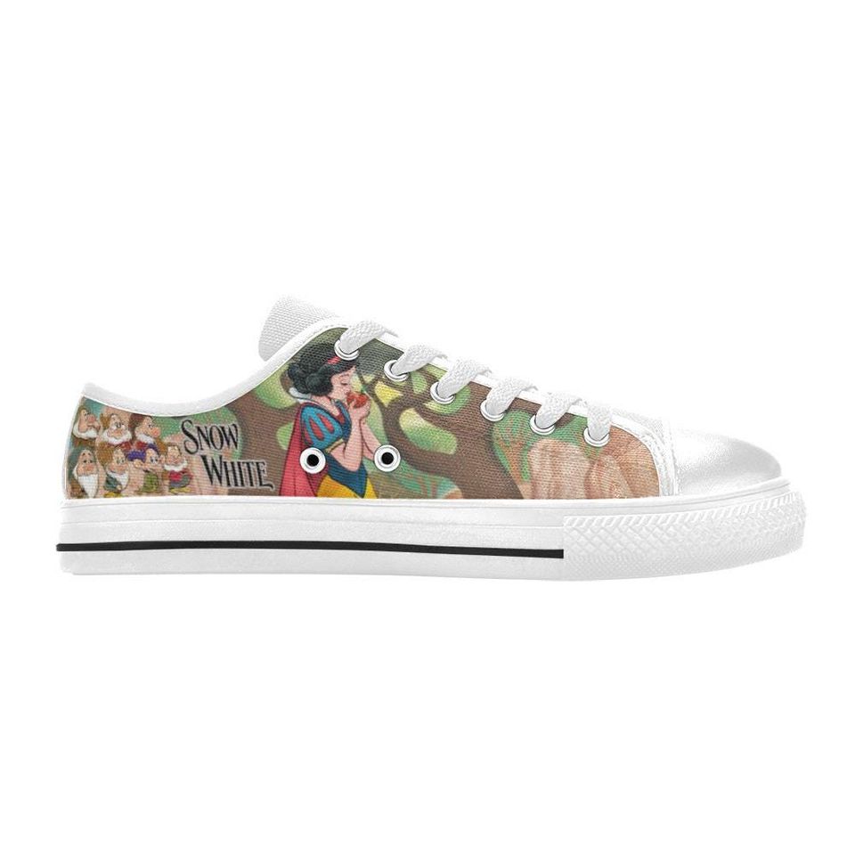 Snow White Low Top Shoes Sneakers