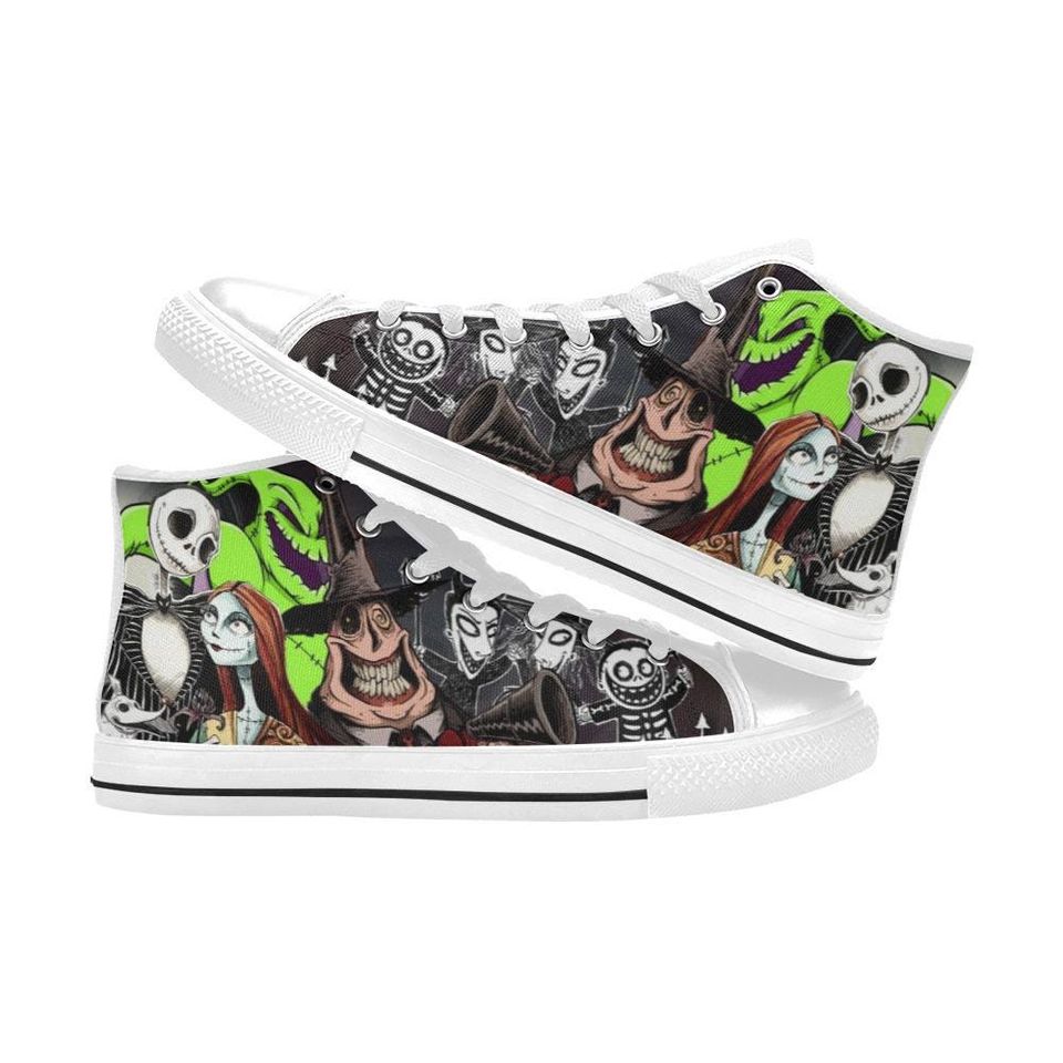 The Nightmare Before Christmas High Top Shoes Sneakers