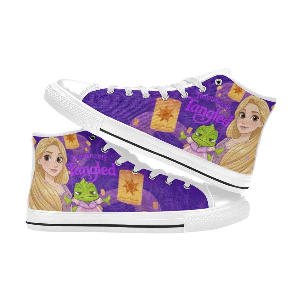 Tangled High Top Shoes Sneakers