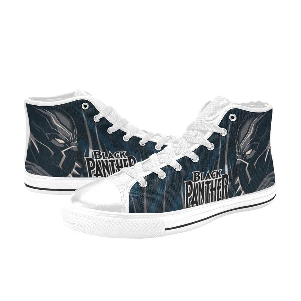 Black Panther High Top Shoes Sneakers