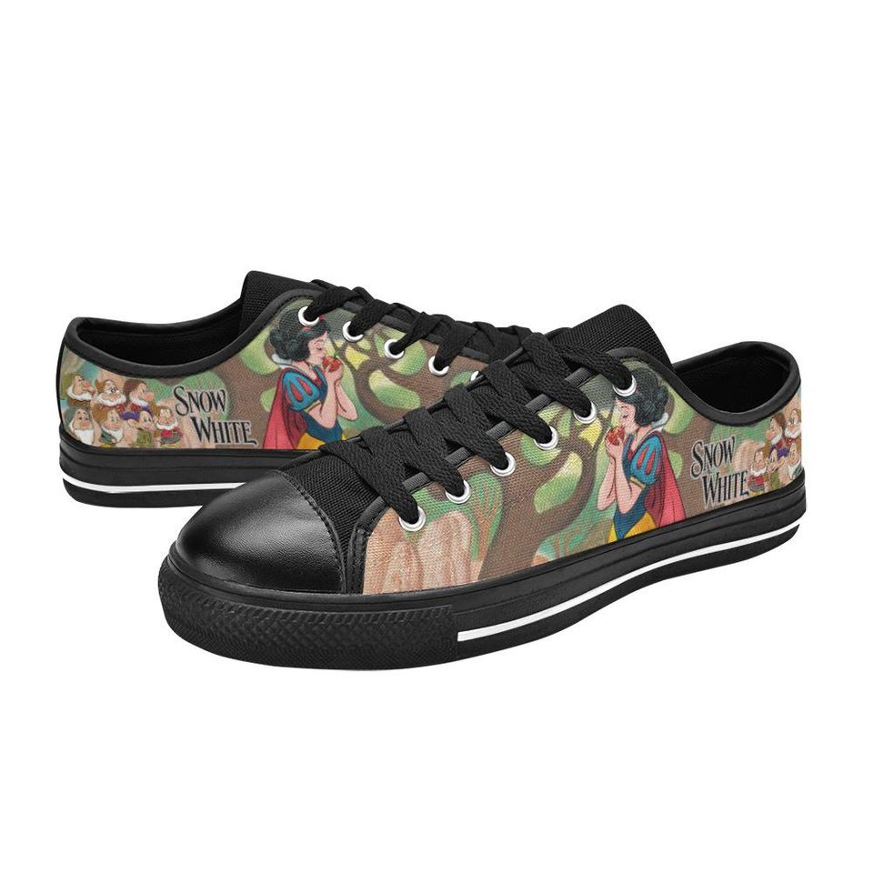 Snow White Low Top Shoes Sneakers