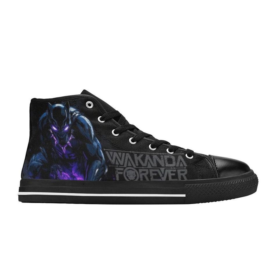 Black Panther High Top Shoes Sneakers