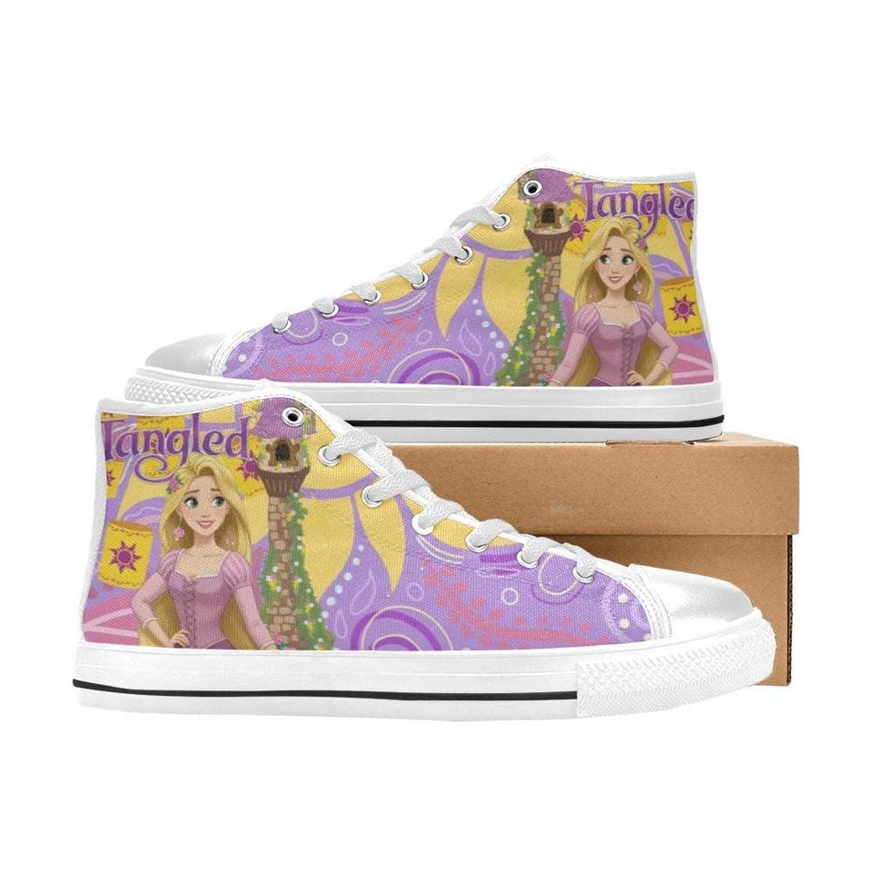 Tangled High Top Shoes Sneakers