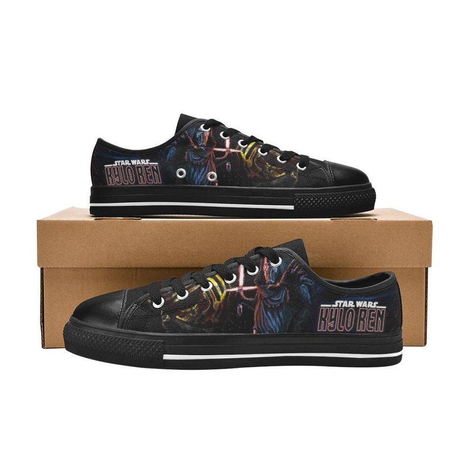 Kylo Ren Low Top Shoes Sneakers