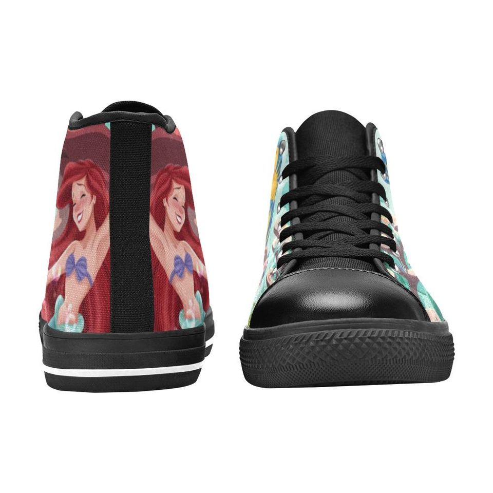 The Little Mermaid High Top Shoes Sneakers