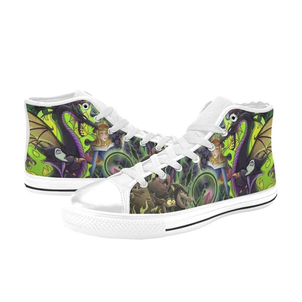 Maleficent High Top Shoes Sneakers