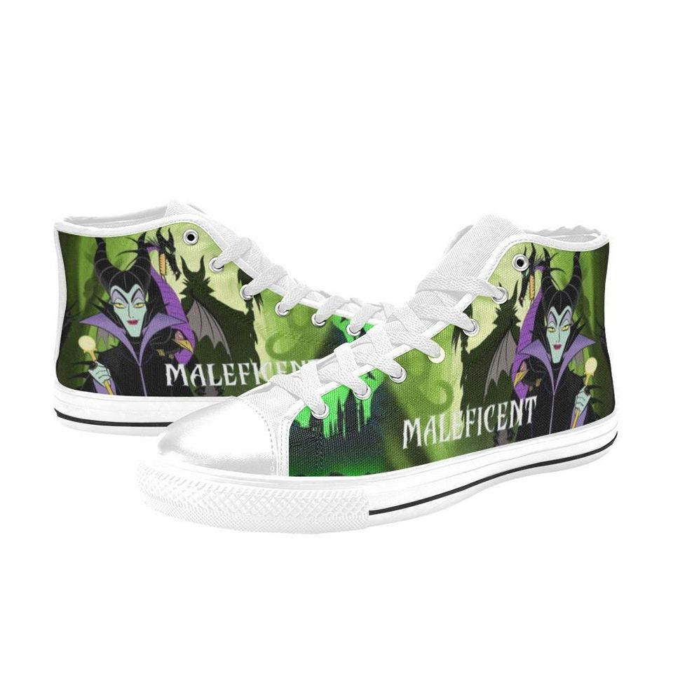 Maleficent High Top Shoes Sneakers
