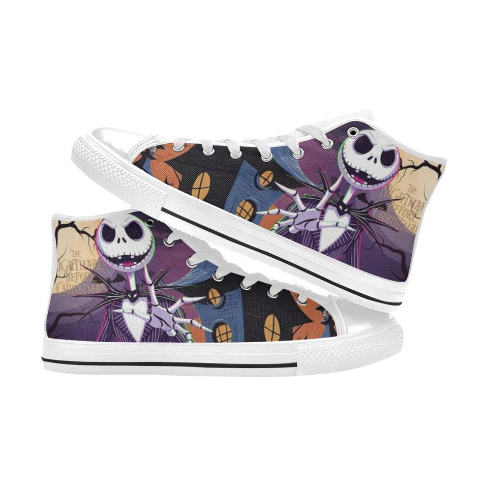 The Nightmare Before Christmas High Top Shoes Sneakers