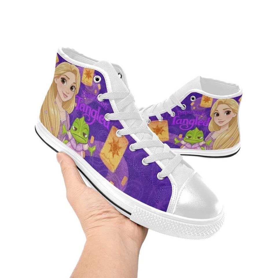 Tangled High Top Shoes Sneakers