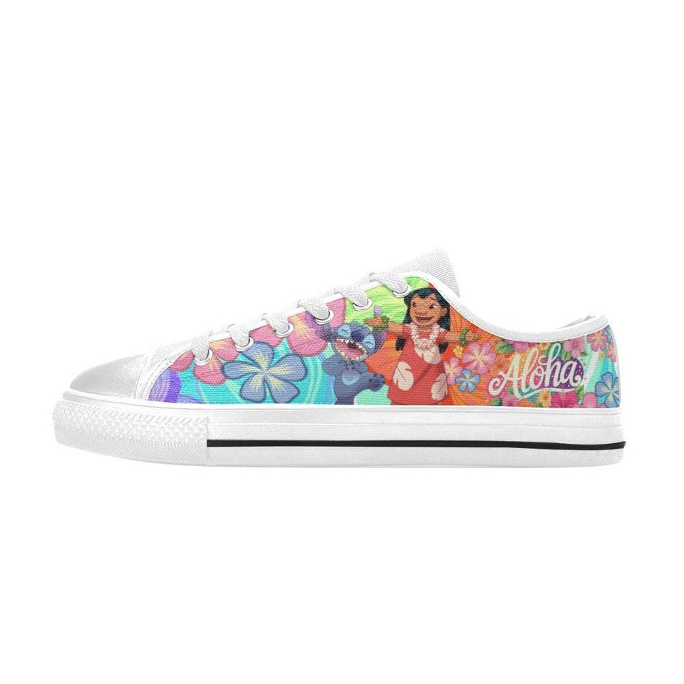 Lilo And Stitch Low Top Shoes Sneakers