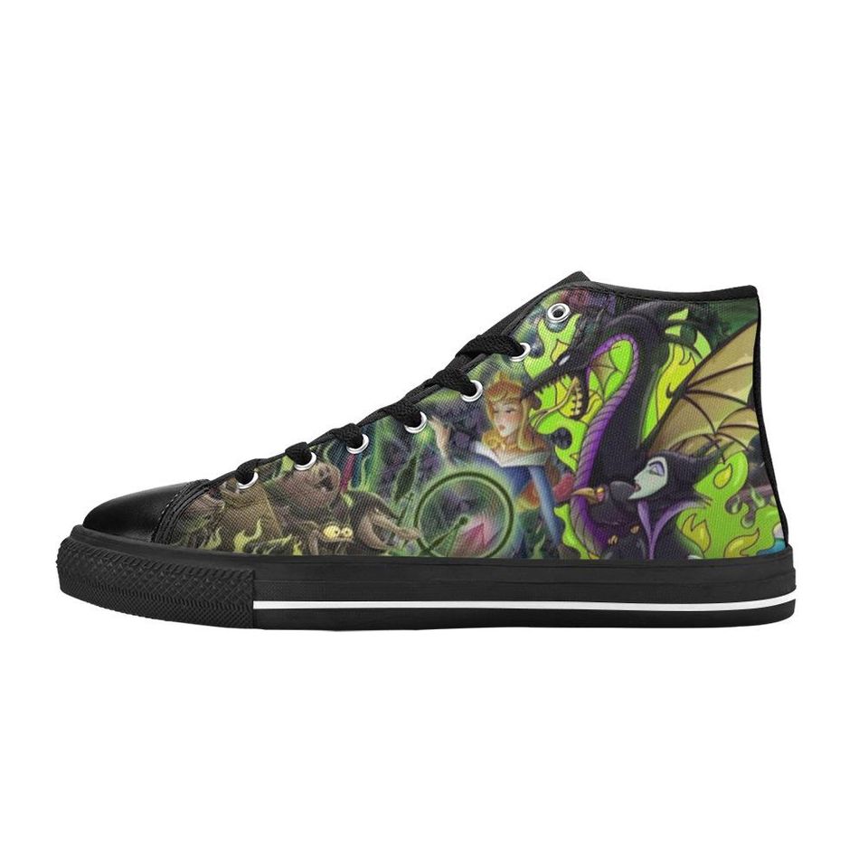 Maleficent High Top Shoes Sneakers