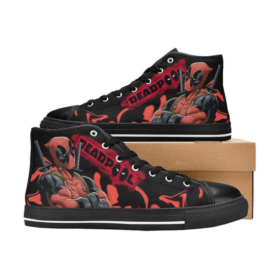 Deadpool High Top Shoes Sneakers