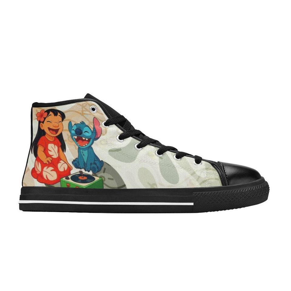 Lilo And Stitch High Top Shoes Sneakers