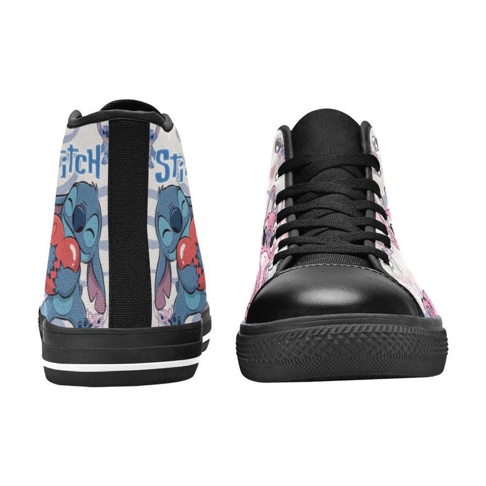 Lilo And Stitch High Top Shoes Sneakers