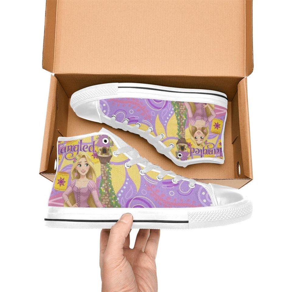 Tangled High Top Shoes Sneakers