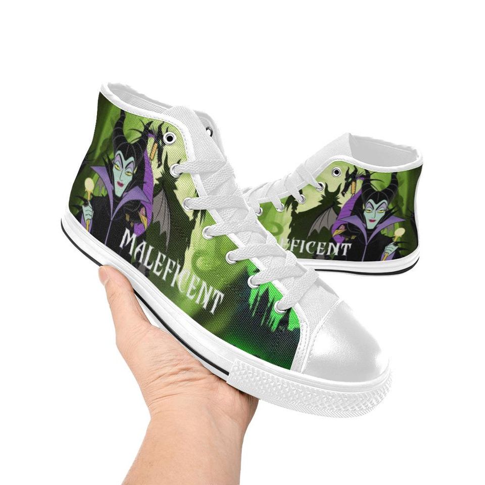 Maleficent High Top Shoes Sneakers