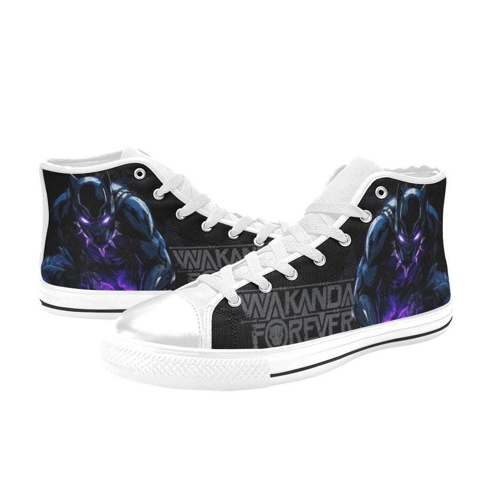 Black Panther High Top Shoes Sneakers