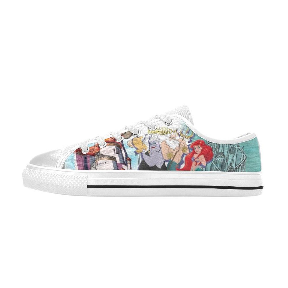 The Little Mermaid Low Top Shoes Sneakers