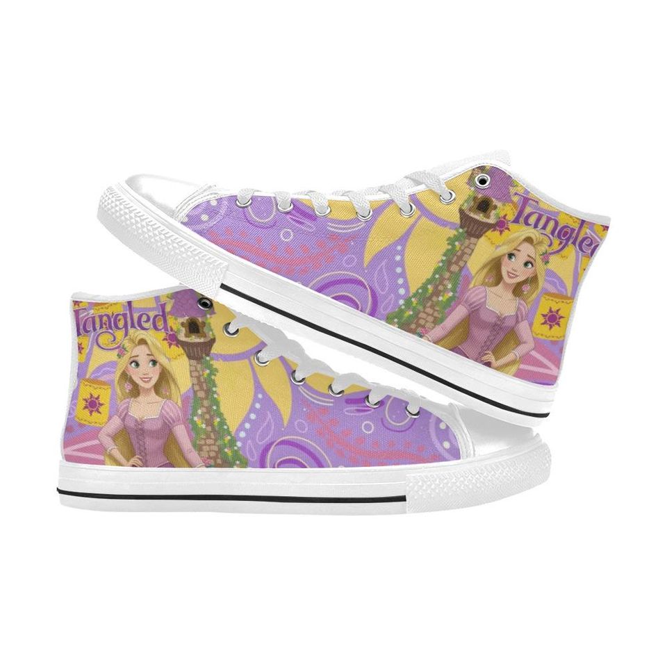 Tangled High Top Shoes Sneakers