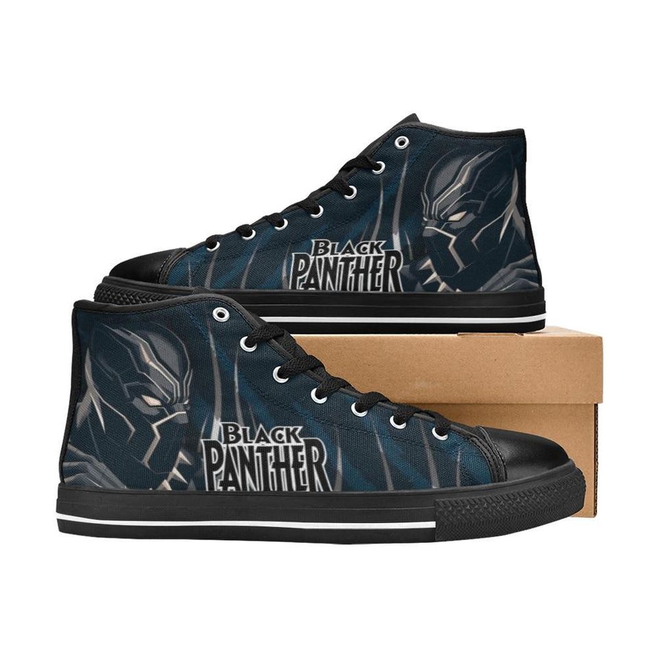Black Panther High Top Shoes Sneakers