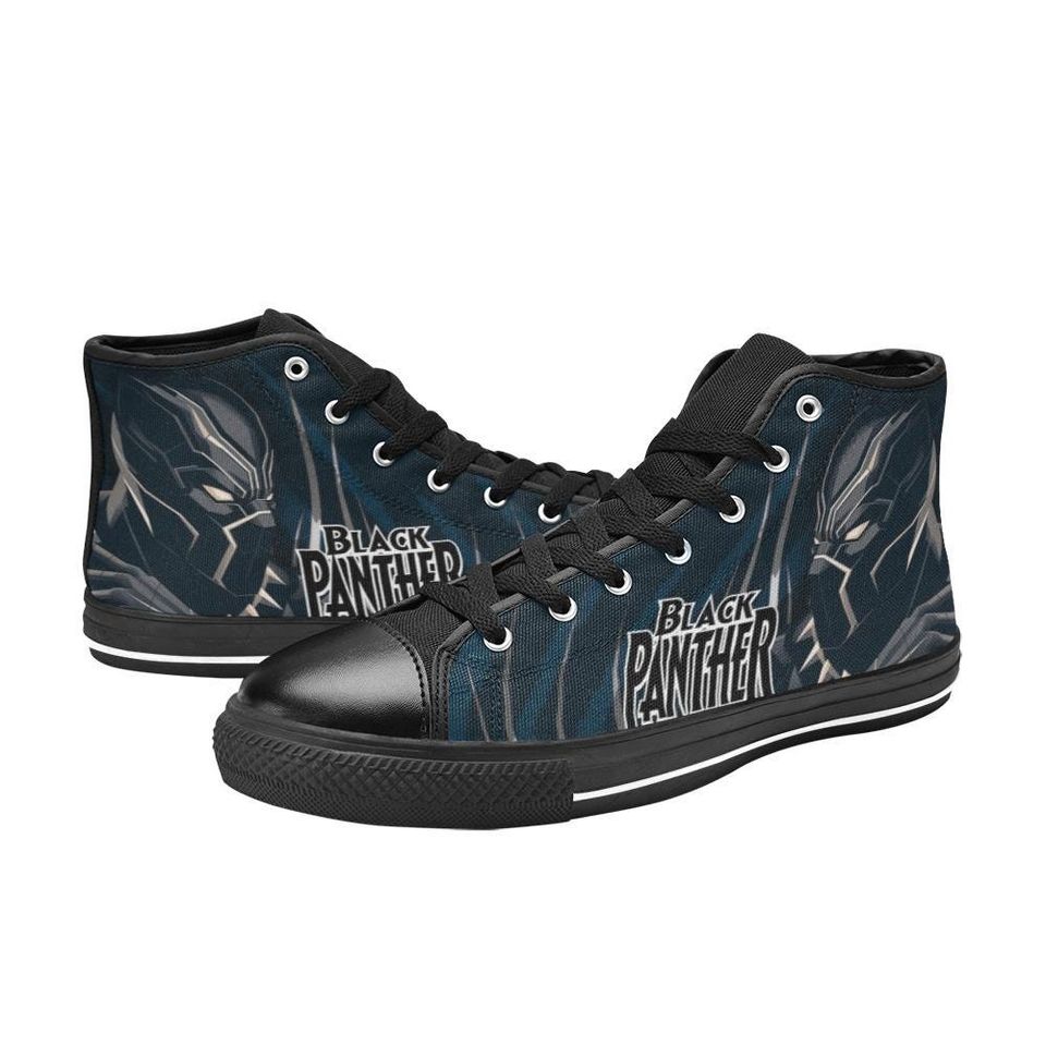 Black Panther High Top Shoes Sneakers