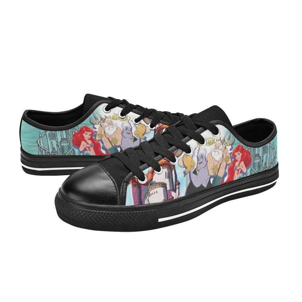 The Little Mermaid Low Top Shoes Sneakers