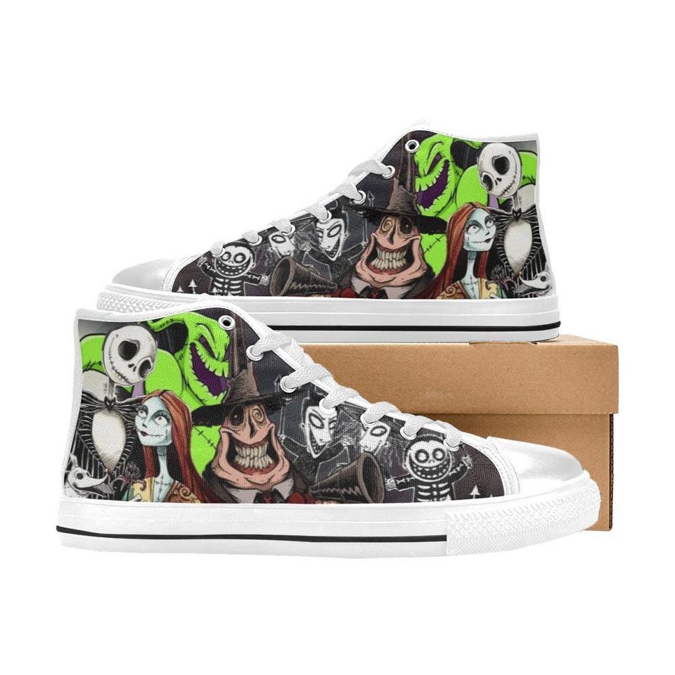 The Nightmare Before Christmas High Top Shoes Sneakers