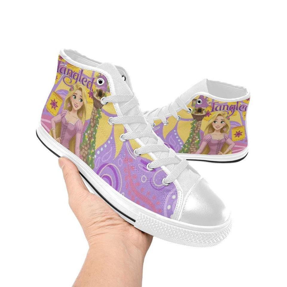 Tangled High Top Shoes Sneakers