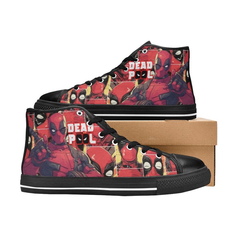 Deadpool High Top Shoes Sneakers