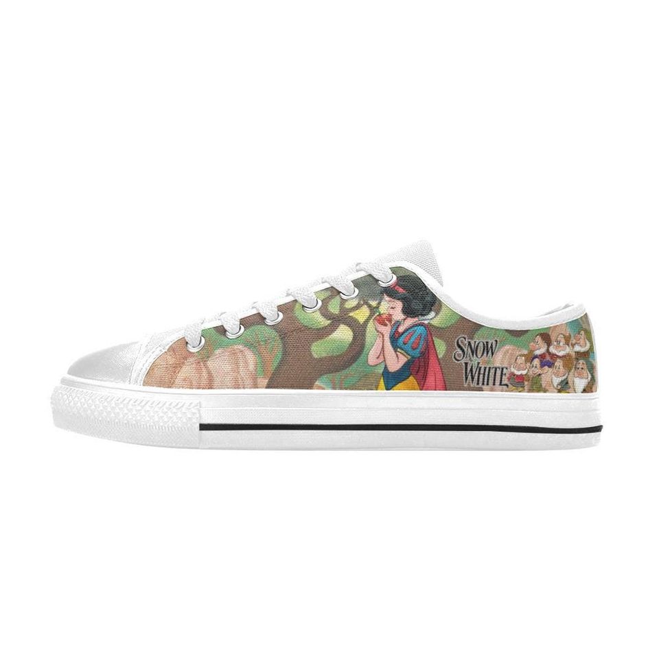Snow White Low Top Shoes Sneakers
