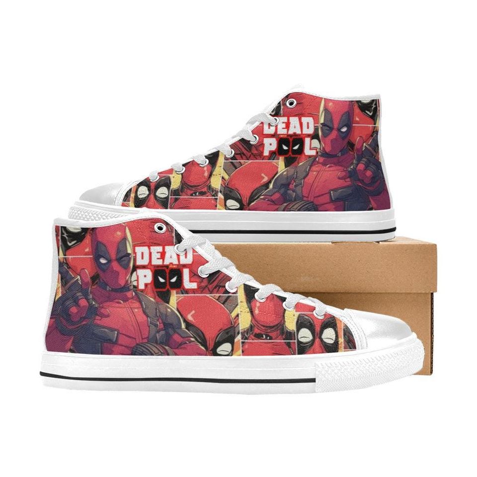 Deadpool High Top Shoes Sneakers