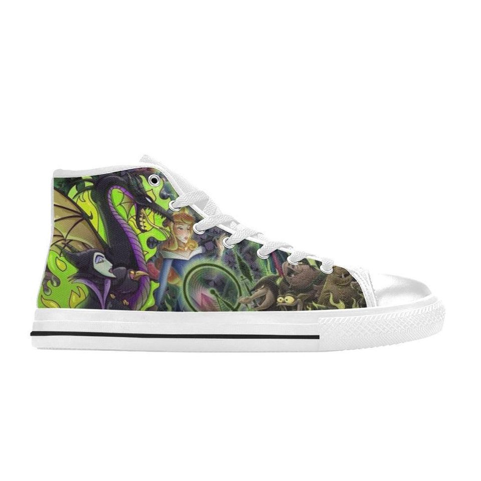 Maleficent High Top Shoes Sneakers