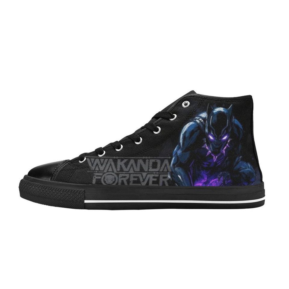 Black Panther High Top Shoes Sneakers