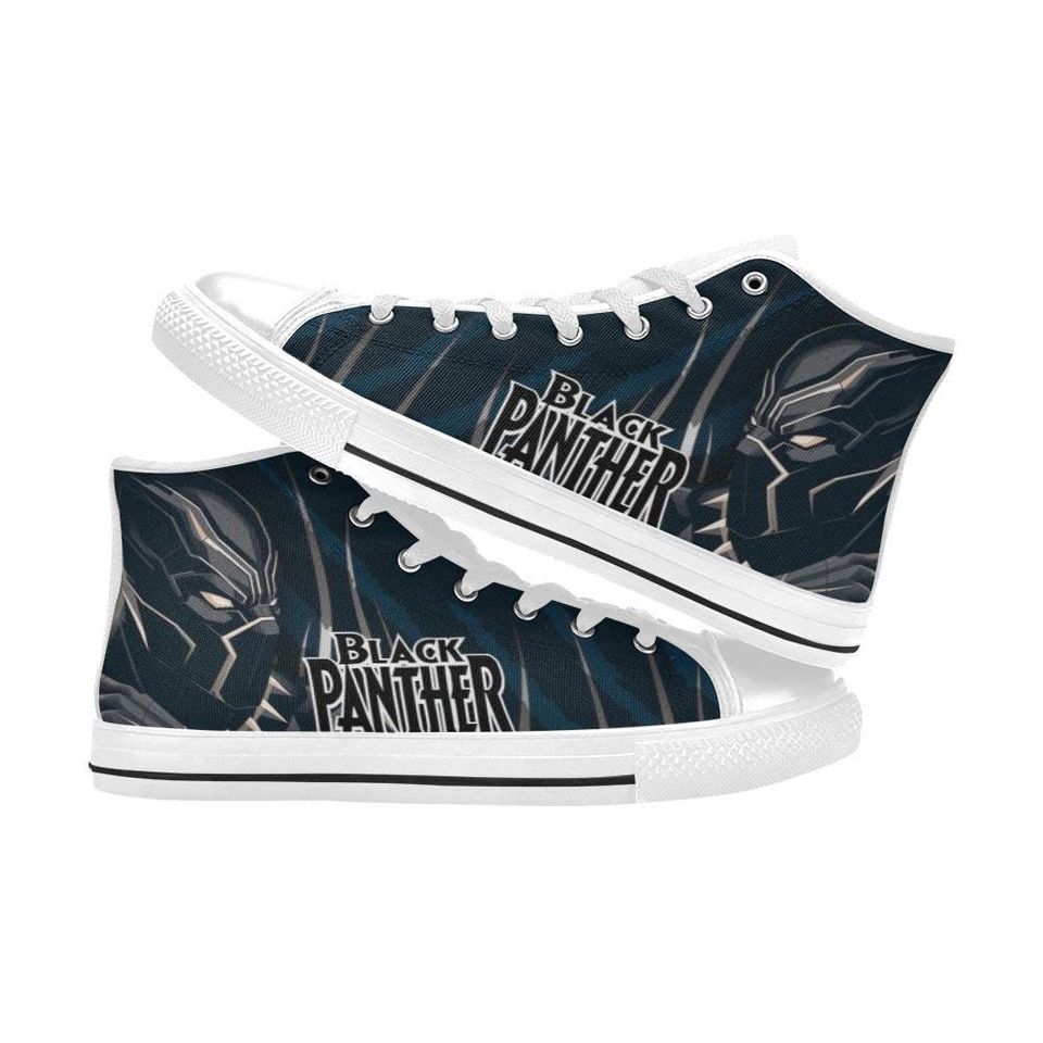 Black Panther High Top Shoes Sneakers