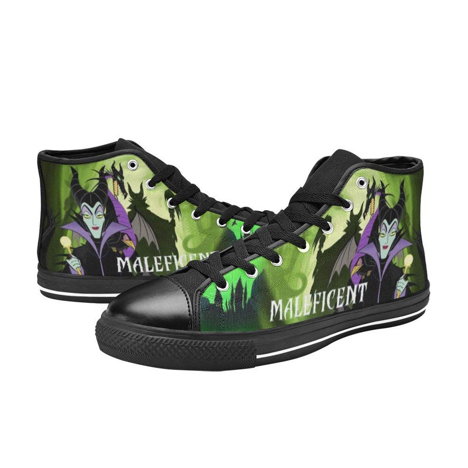 Maleficent High Top Shoes Sneakers