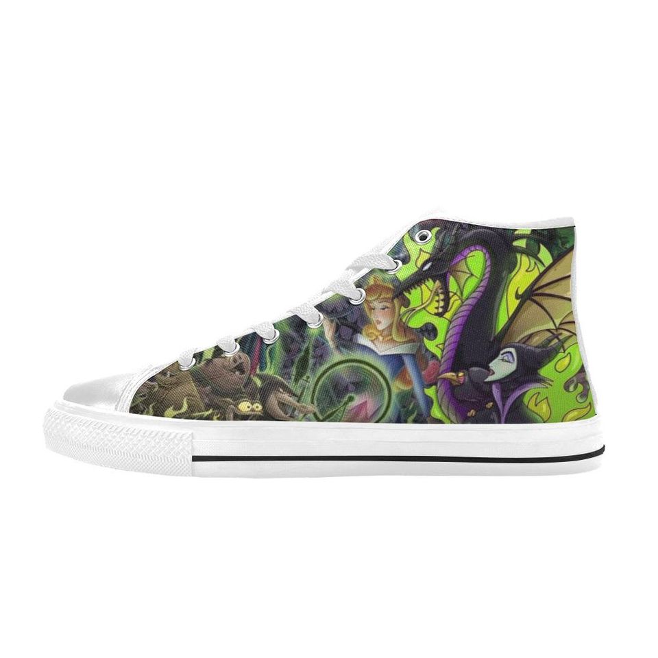 Maleficent High Top Shoes Sneakers