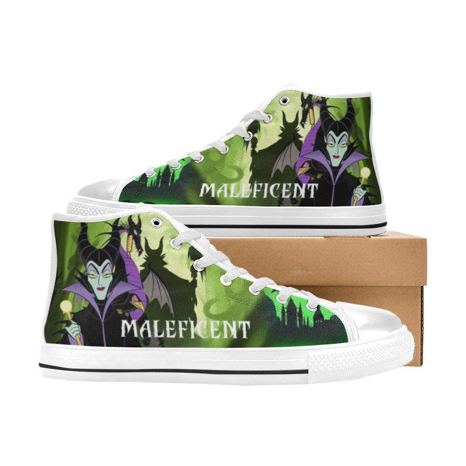 Maleficent High Top Shoes Sneakers