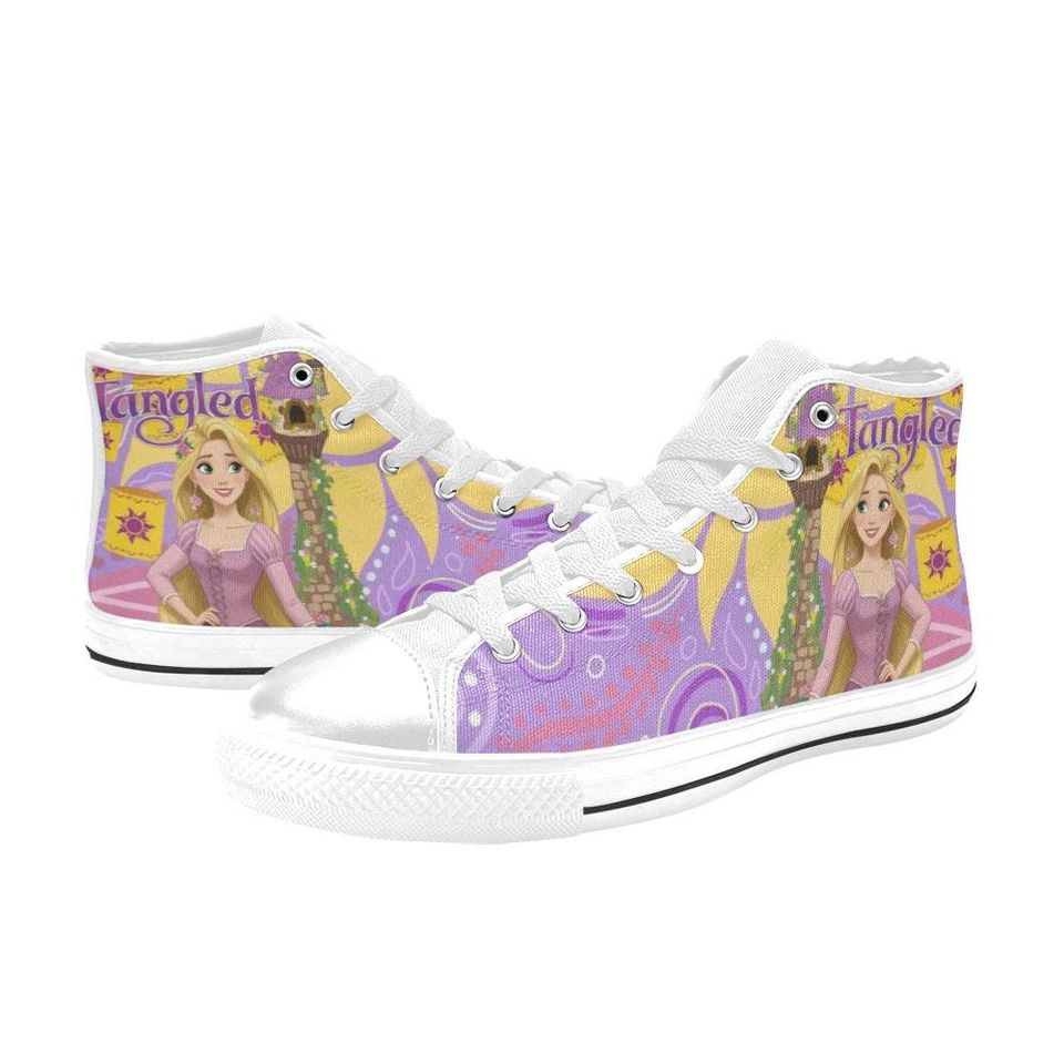 Tangled High Top Shoes Sneakers