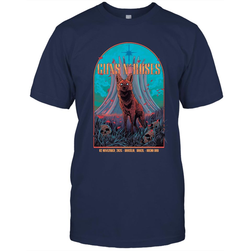 Guns N' Roses 2025 Arena T-Shirt Brazil