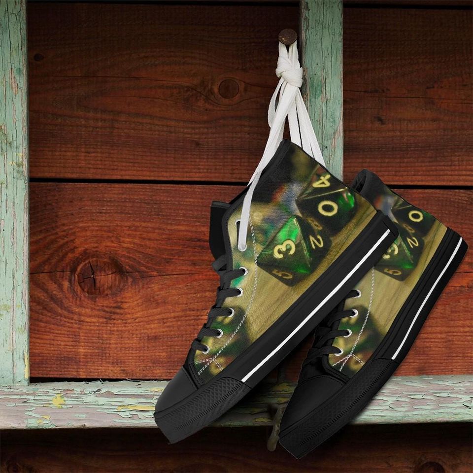 Dungeons and Dragons Shoes: High-Top Inspired Sneakers
