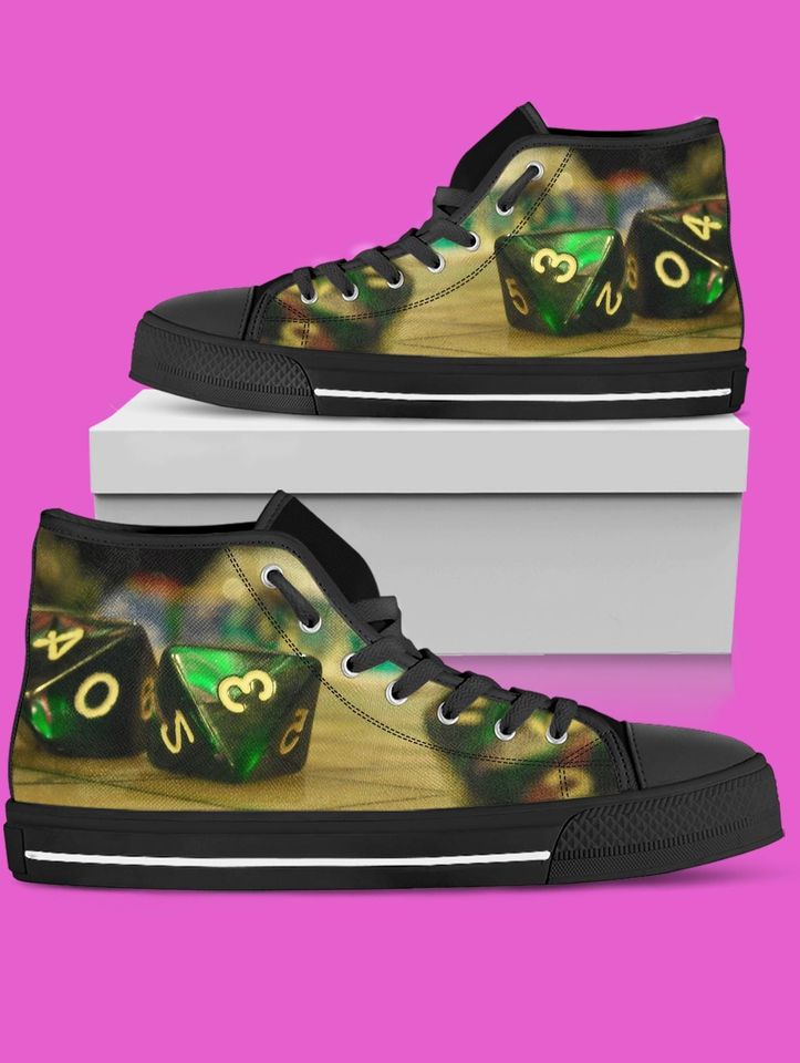 Dungeons and Dragons Shoes: High-Top Inspired Sneakers
